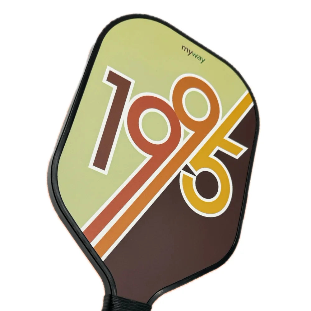 Edgeless Raw Pickleball Paddle Set Squash Balls Racket for Pickleball enthusiasts