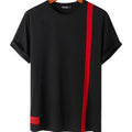 100% Cotton O-Neck Short Sleeve Men's T-Shirt Custom Printed Pre-Washed Pre-Shrunk Anti-Pilling Eco-Friendly Casual Knitted