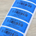 Custom Anti-Counterfeiting Smart Tamper Evident PET Security Labels Non-Residue Adhesive Sticker Font