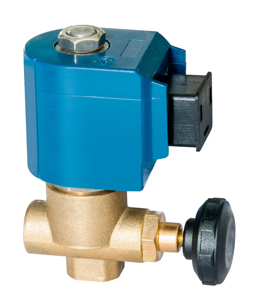 DL-6E 1/4" Small Brass Solenoid Valve Directly Acting Steam Solenoid Valve Lron Machine High Temperature Solenoid Valve