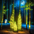 Festival Lighting Luminous Bamboo Luminous Bamboo Ground Lights Outdoor Decorative Garden Led Light Landscape