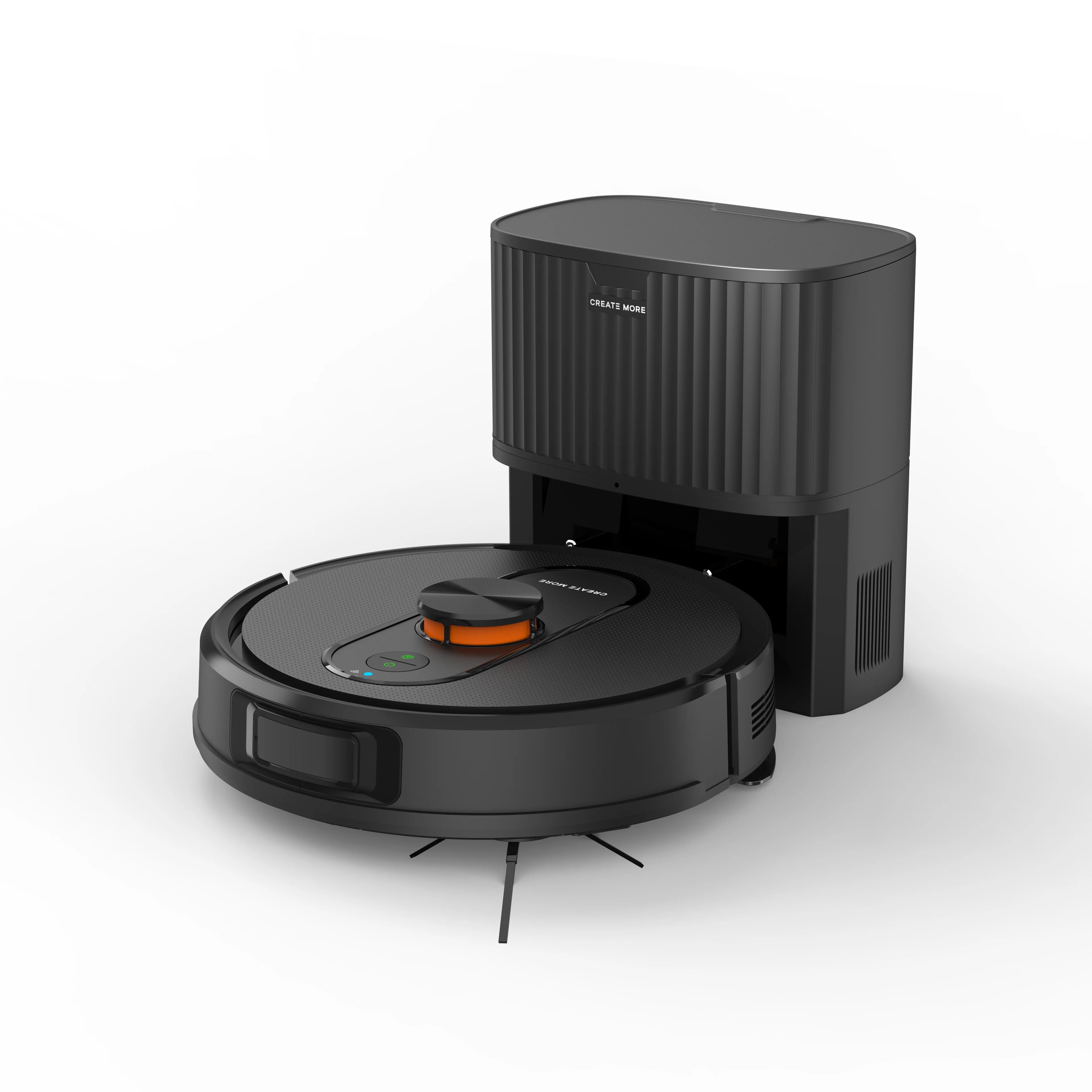 Bagotte Wet & Dry Cleaning Robot Vacuum Cleaner Water Filter App-Controlled Smart Floor Care Dust Collection for Household Use