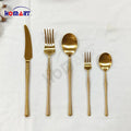 Elegant Modern 304 Stainless Steel Silver Gold Wedding Cutlery Set PVD Coating for Presents Forks Included Mirror