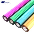Factory Direct Price Gold Sliver PET Holographic Transfer Printing Roll Over-Printable Hot Stamping Foil HDFOIL MegaBDM
