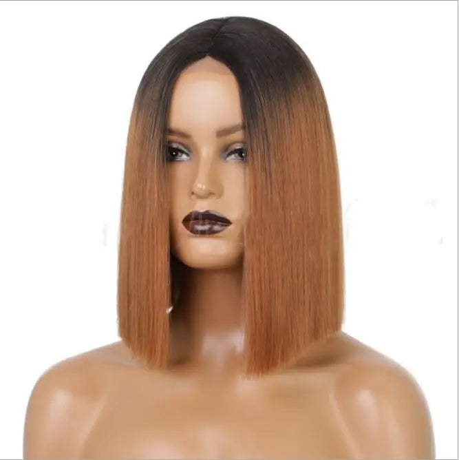 8-14 Inch Brazilian 4x4/13x4 Closure Short Bob Wig with Transparent HD Lace Black Women's 99J Hair Color