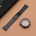 New Ceramic Watch with Adaptable for armani AR70002 suit Case Dial Black