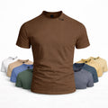 Bangladesh China Factory Price 200GSM Cotton Blend Quick Dry Sports Wear Short Sleeve T Shirt Men Casual Sports Fit T Shirt MegaBDM