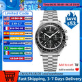 PAGANI DESIGN 2026 New Men's Watches Top Luxury Quartz Watch For Men Auto Date Speed Chronograph AR Sapphire Mirror Wrist watch