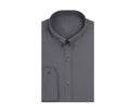 Breathable Men's Shirts Wholesale Custom Cotton Casual Shirt Stand-up Collar Long Sleeve Men Shirts