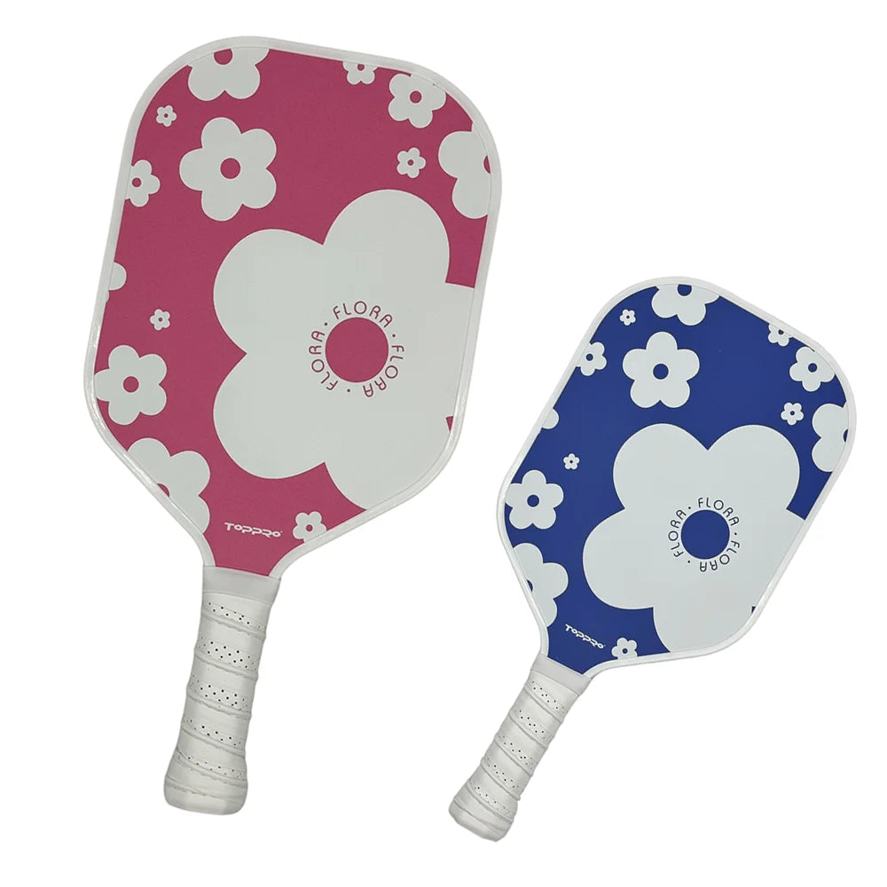 Pickleball Paddle With Textured Carbon Grip Surface Technology