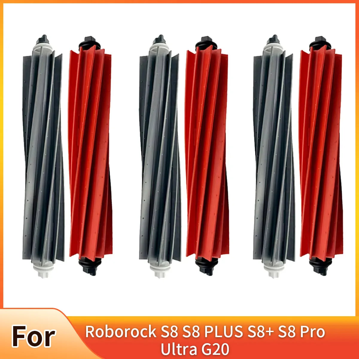Accessories Main Brush for Roborock S8, S8+, S8 Pro Ultra, Q5 Pro, Q5 Pro+, Q8 Max, Q8 Max+ Vacuum cleaner parts