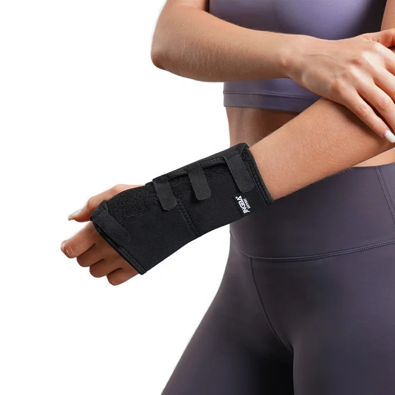 JINGBA Source Factory New Metal Wrist Splint Hand Wrist Support and Tendonitis Arthritis Pain Relief Carpal Tunnel Wrist Brace
