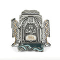 Customizable Openable Double Door Metal Badge Special Moving Pin Design-Handcrafted by Factory