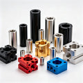 ROOVO Oem Custom Metal Milling Turning Service Aluminum Brass Steel Cnc Machining Parts