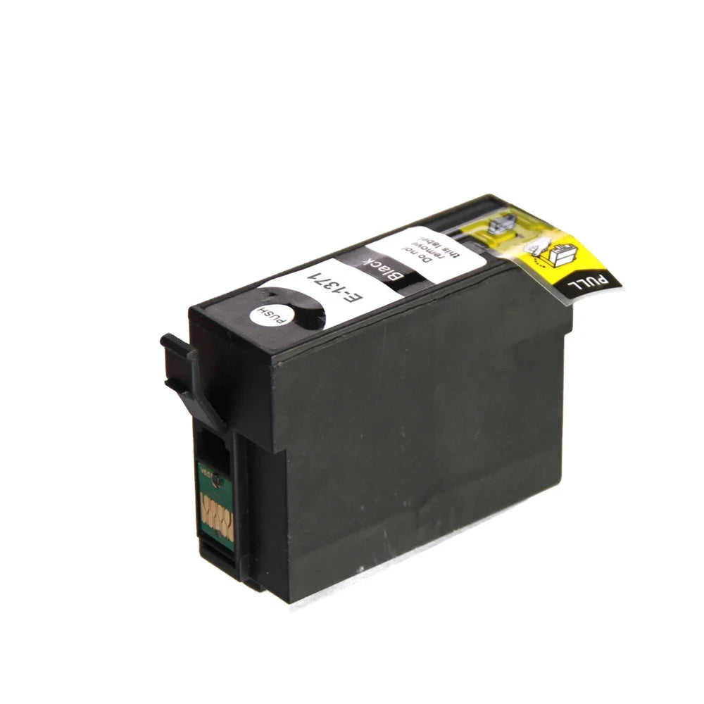 Tatrix T137 T1371 137 Black Ink Cartridge Compatible Inkjet Ink Cartridge for Epson K100 K200 K300 T1371 Ink  Cartridge