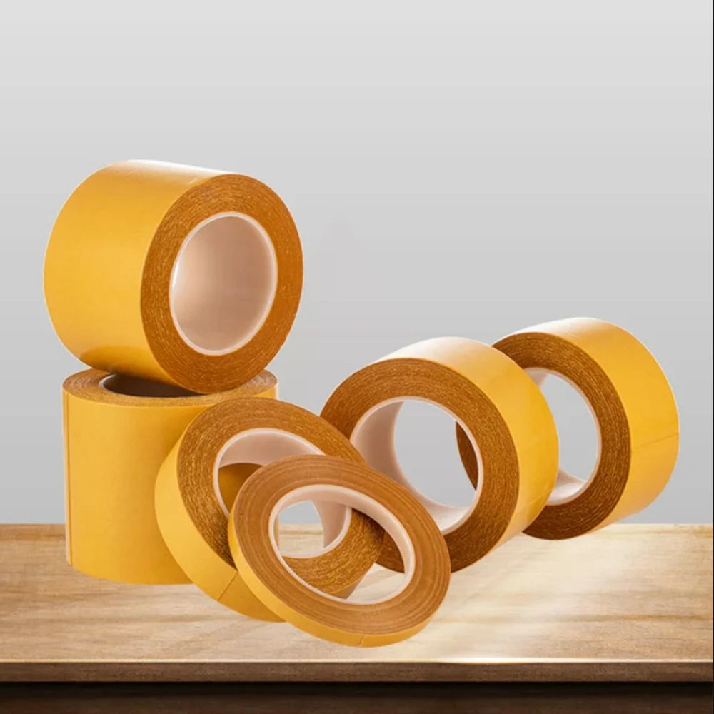 Die Cut Cloth-Based Double Sided Tape Wedding Exhibition Carpet Stitching Tape Rubber Enhanced for Secure Fastening