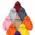 Bangladesh CN Factory Price Custom Logo Embroidery 220G Heavyweight Pullover Sweatshirt Loose Fit Casual Hooded Sweatshirts MegaBDM