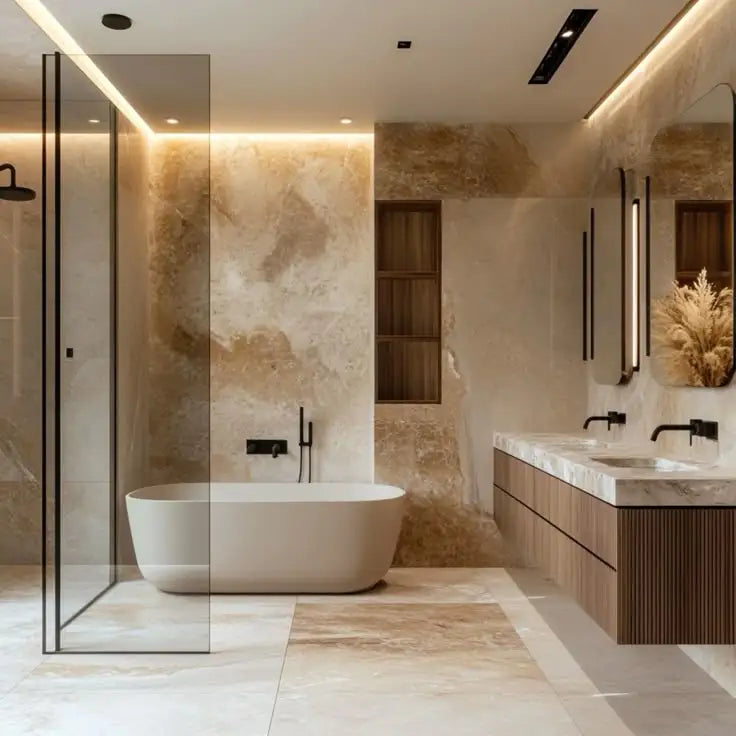 Modern PVC Marble UV Board Wall Panels Waterproof Indoor Decorative Walls for Living Room Hotel Outdoor Bathroom Kitchen