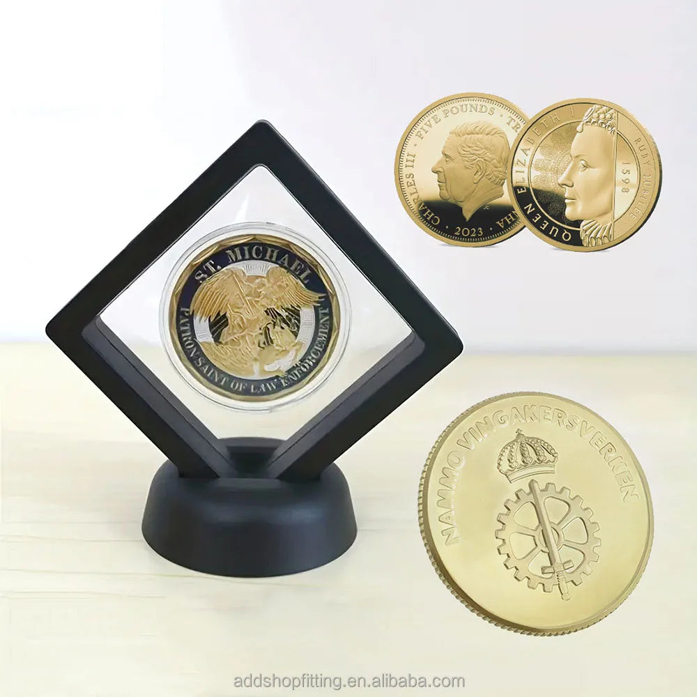 Custom Logo PE+ABS Film for Transparent Badge Box for Jewelry & Insect Specimen Storage