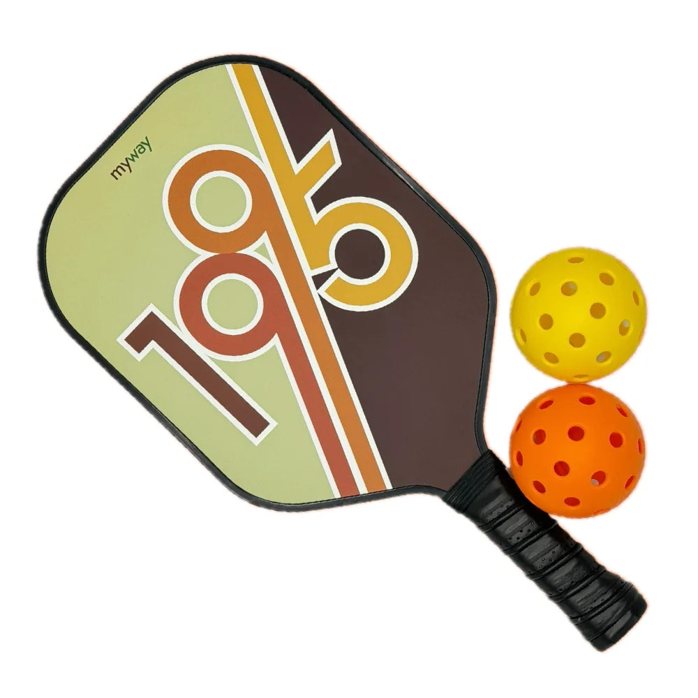 Carbon Fiber Graphite Pickleball Paddle Training Pickleball Racket With Power Core