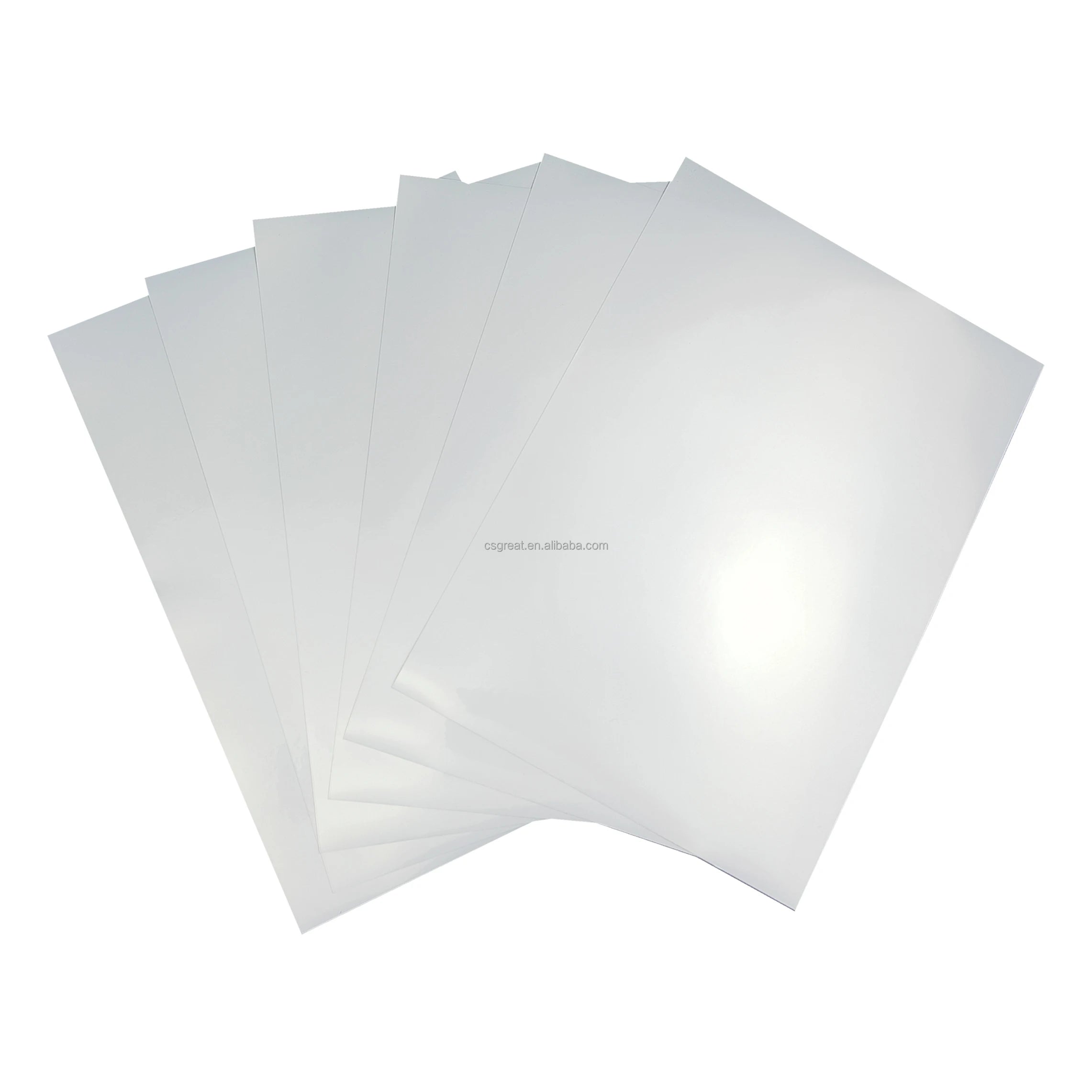 Glossy Surface Inkjet Adhesive Printable White Sheet A4 PP Waterproof Vinyl Sticker Paper Tear Proof Label Paper for Mugs