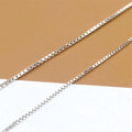 GP Square Box Chain Solid Silver 925 Permanent Jewelry Chains Supplier Making Bracelet Necklace Box Chains Bulk Wholesale
