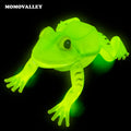 Glowing Frog Figurine Led Dynamic Frog Outdoor Large Christmas Yard Decoration for Garden Parks Holiday Event Party Planning