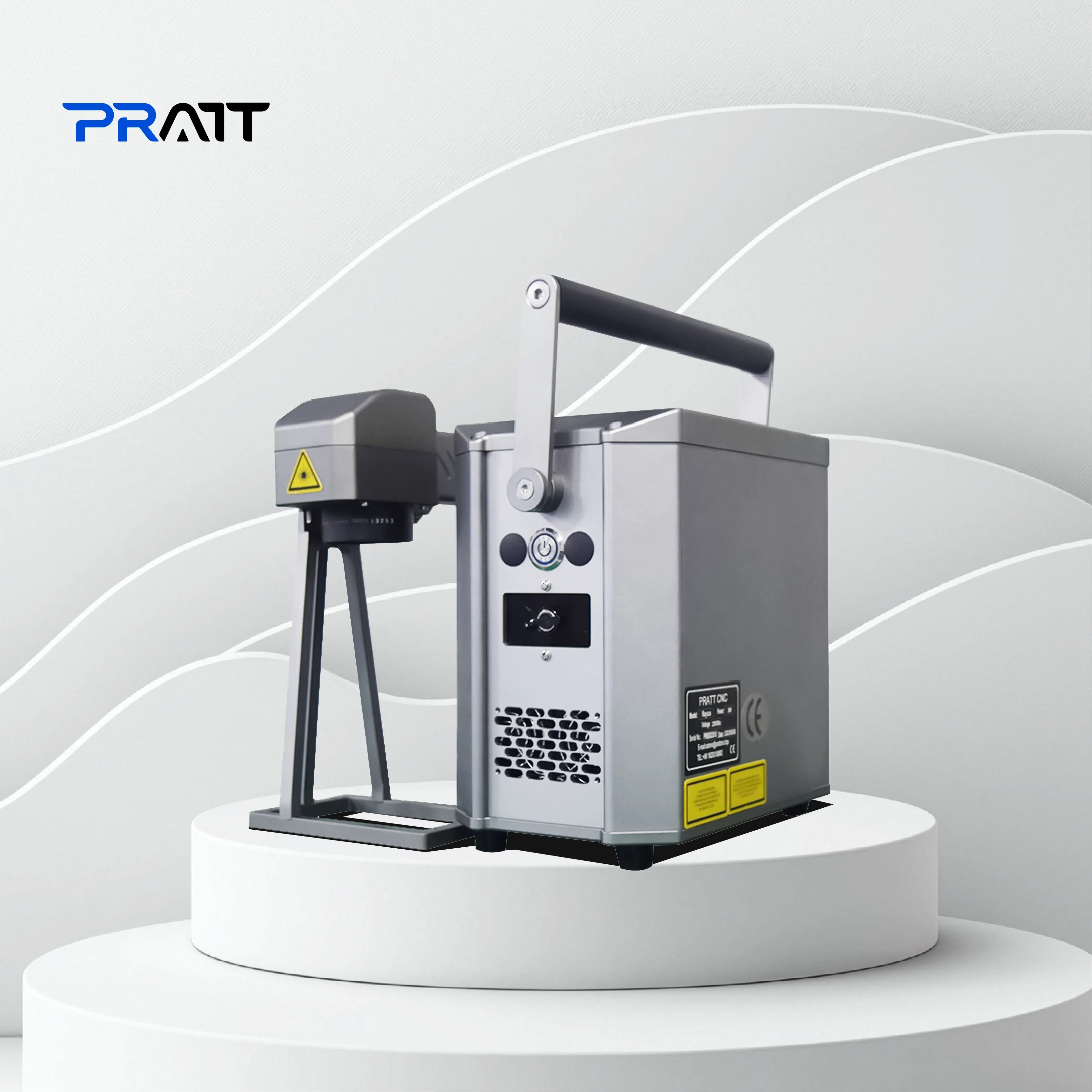 Laser Logo Printing Machine 30w 50w/Metal Printing Machine Metaleks/