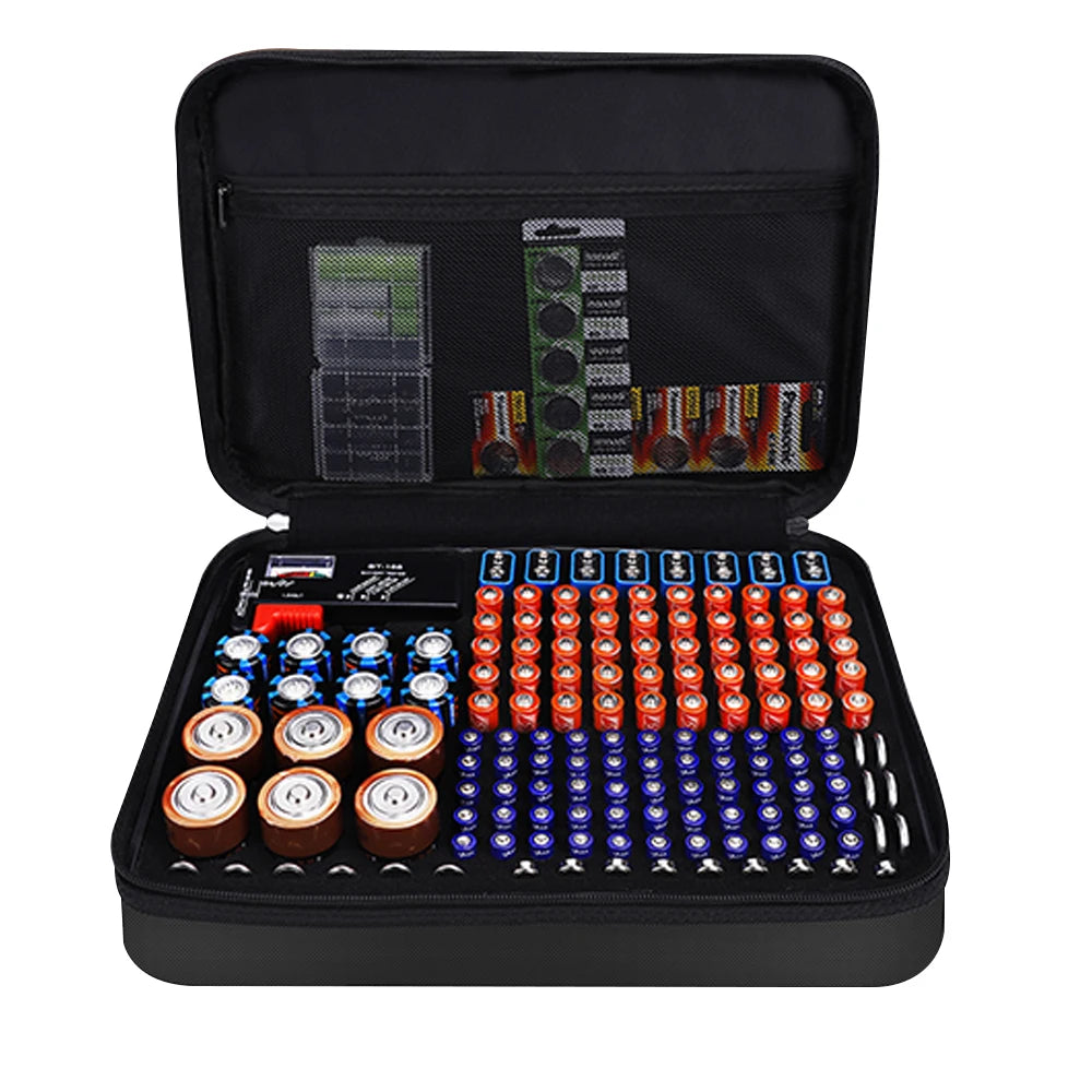 Hot Selling Square/Rectangle Fiberglass Large Capacity Battery Organizer Case Multifunction Waterproof Explosionproof Fireproof MegaBDM