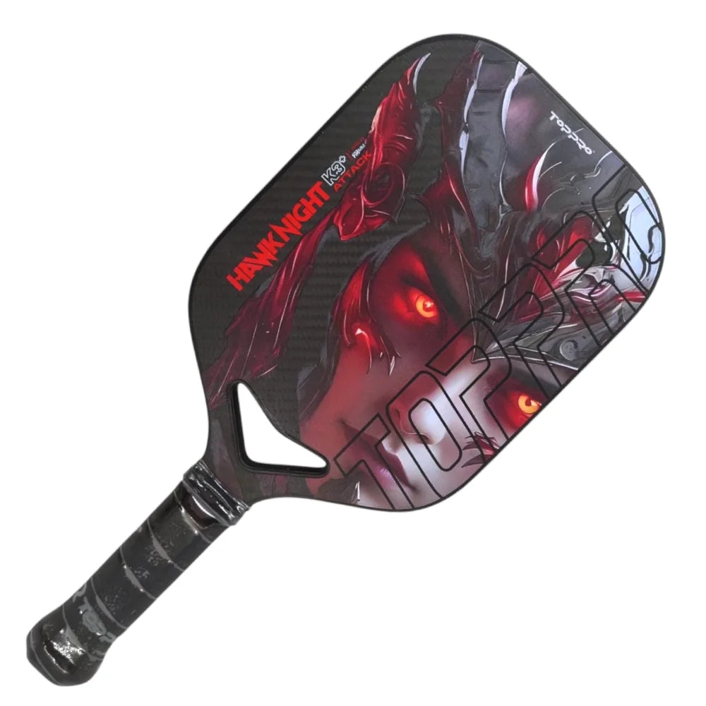 Fully customizable OEM ODM High-Speed Carbon Fiber Pickle Ball Racket with High Grit & Spin for Squash Balls