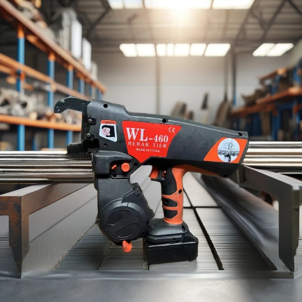 Ergonomic Automatic Rebar Tying Gun DC18V 46mm Diameter DIY Plastic Handle 1 Year Warranty OEM Customized Support WL-460