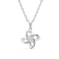 New GRA Moissanite Diamond With Certificate 925 Sterling Silver Knot Pendant Fine Necklace Jewelry for Women Destiny Jewellery