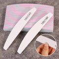 Professional Double Sided Nail File 100/180 Grit Emery Board Manicure Pedicure Nail File Custom Logo Nail Art Tools MegaBDM