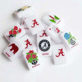 Factory Direct Colorful University of Alabama Mahjong Tiles Colorful Acrylic Deluxe Modern University of Alabama Mahjong Tiles MegaBDM