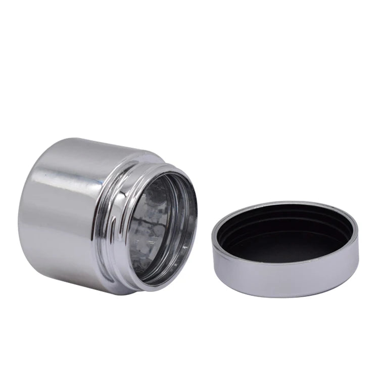 High-Gloss Gold/Silver Coated Glass Bottle UV-Protective Gold Coated Glass Vial for Sensitive Drugs