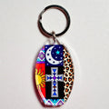 Custom Acrylic Keyring Personalized Name Image Logo Key Chain Fashion Bag Accessories MegaBDM