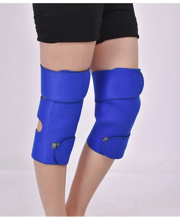 Adjustable Knee Support Belt Tourmaline Self-heating Magnetic Knee Support Belt  Anti Fatigue Injury Prevention Knee Brace