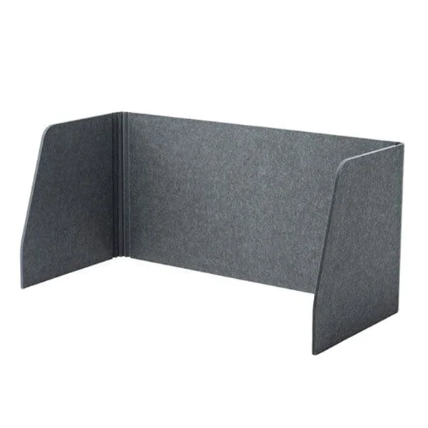Portable Polyester Felt Acoustic Desk Divider Foldable PET Felt Acoustic Privacy Screen Soundproof Desk Partition Screen