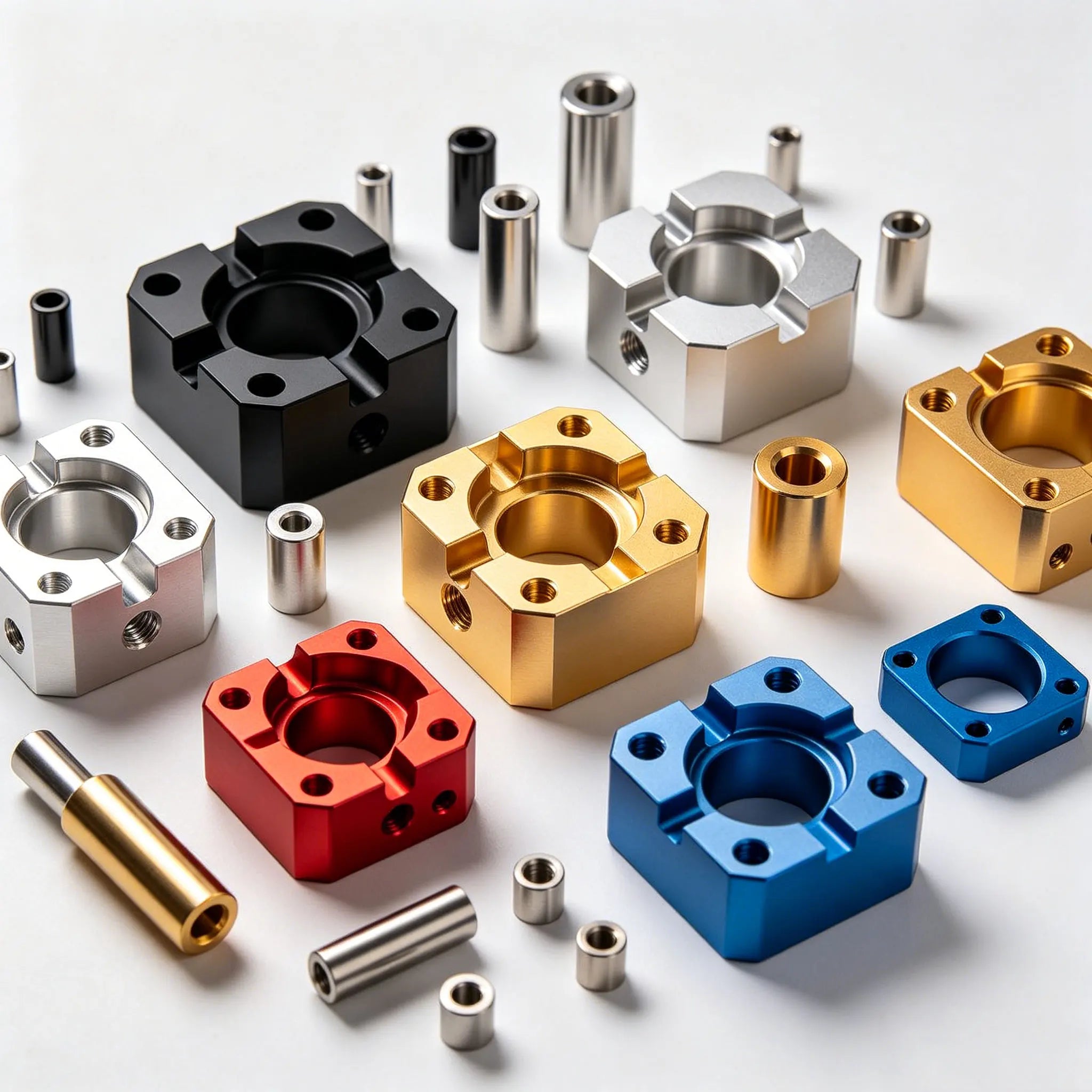 Customized High Precision Aluminum CNC Machining Turning Mechanical Component Parts Industrial Parts
