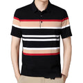 OEM Custom logo Embroidery Printed Design Business  Slim Fit and Lapel High-end Design High-end Counter Quality POLO Shirt