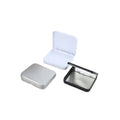 100x90x13H mm Rectangular Metal Tin Box for Wallets Cards Stickers Small Gifts