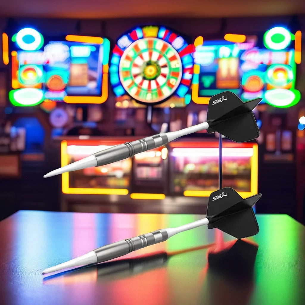 Wholesale 85% Tungsten Steel Darts Set Durable Nylon Shaft & PVC Flights with Carry Case