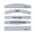 Professional Disposable Double-Sided Nail Files 100/180 Grit Washable Sandpaper Nail File for Manicure Salon MegaBDM