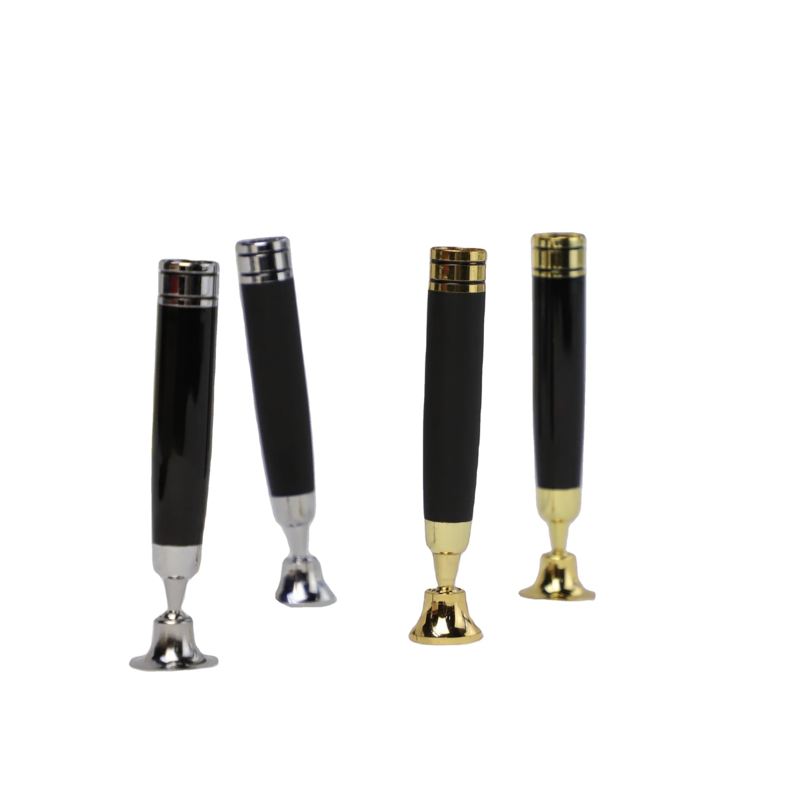 Luxury Metal Pen Holder Pen Stand Base for Office Desktop Custom logo