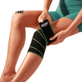 JINGBA Wholesale Elastic Knee Brace Wraps Compression Sports Support for Cross Training WODs Protective Knee Straps