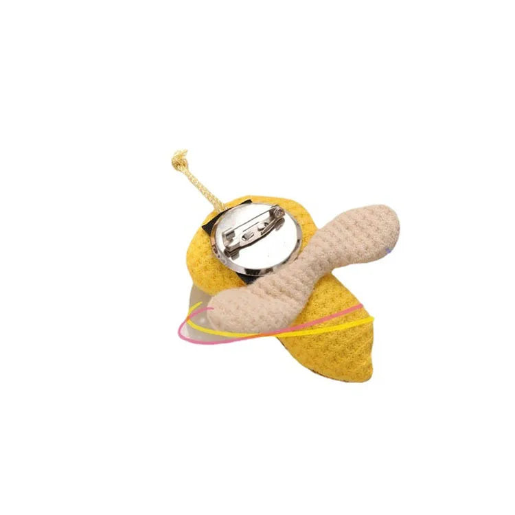 Hot Sale Handmade Knitted Bee Soft Stuffed Animal Gift Crochet Mini Bee Amigurumi Doll Small Crochet Bee Bumble Doll Toys