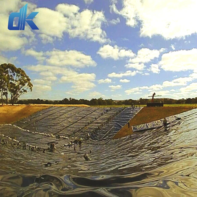 Agriculture Irrigation HDPE Liner Reservoir DampondFish Pond Liner 0.3mm 0.5mm 1.0mm HDPE Geomembrane for Sewage Treatment Farm