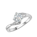 High Grade GRA Moissanite Diamond  925 Sterling Silver Wedding Engagement Ring Fine Jewelry for Women Destiny Jewellery