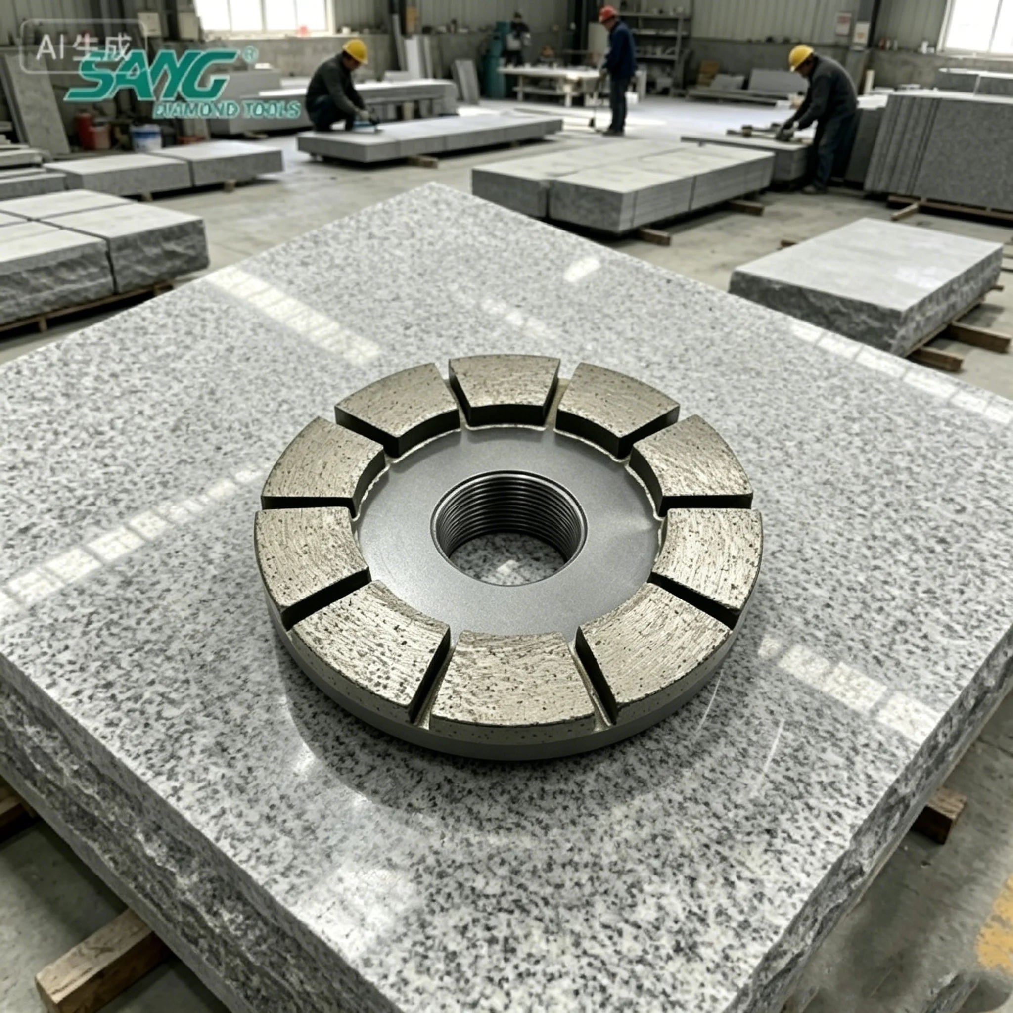 SANG Customizable Calibrating and Leveling Slab Surface Diamond Satellite Wheel for Grinding Machine