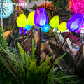 LED Tulip Flower Lights for Garden Outdoor Christmas Decoration Waterproof IP65 Rated